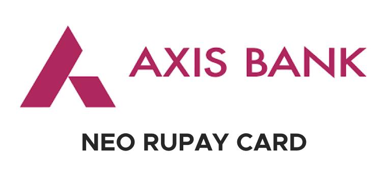 Axis Neo Rupay Credit Card cashback