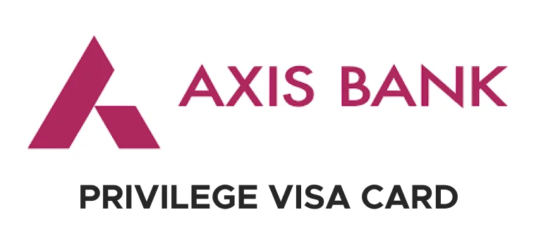 Axis Privilege Visa Credit Card cashback