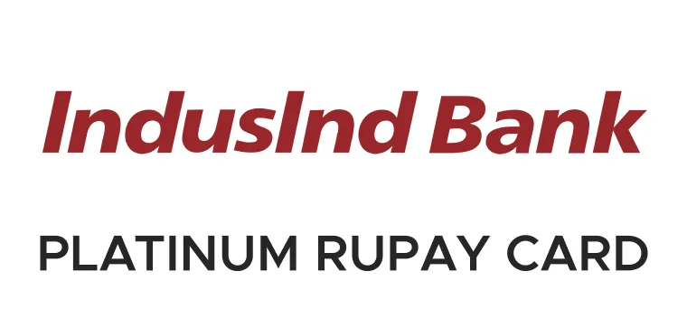 IndusInd Platinum Rupay Credit Card cashback