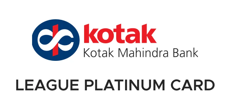 Kotak League Platinum Credit Card cashback