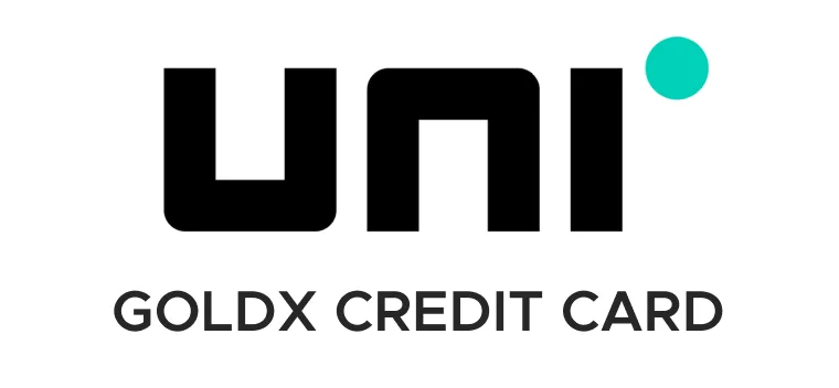 Uni GoldX Credit Card cashback